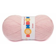 Пряжа NAKO Bonbon Kristal (Nako), пудра - 98418, 100% акрил, 5 мотков, 100 г, 475 м.