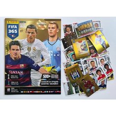 Panini FIFA 365 2016 пустой альбом + 50 стикеров