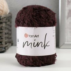 Пряжа "Mink" 100% полиамид 75м/50гр (342 сливовый) Yarn Art