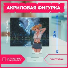 Акриловая фигурка для дома новелла игра бесконечное лето Krasnikova