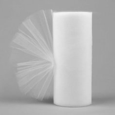 Фатин, 15 см, 11 ± 1 г/кв. м, 23 ± 1 м, цвет белый №1 Noname