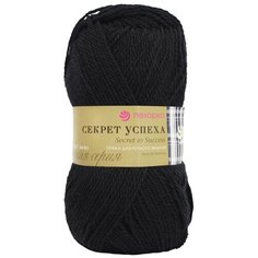 Пряжа 10 шт Пехорка "Секрет успеха" Черный (02)