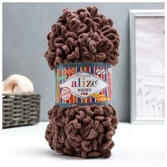 Пряжа "Puffy fine" 100% микрополиэстер 14,5м/100г (305), 1шт Alize