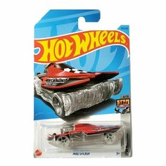 HKJ71 Машинка игрушка Hot Wheels металлическая коллекционная Mad Splash красный