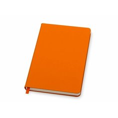 Бизнес-блокнот С3 софт-тач с магнитом, твердая обложка, 128 листов, оранжевый Yoogift