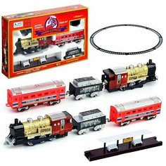 Игровой набор Железная дорога Union Express 7013 Oubaoloon