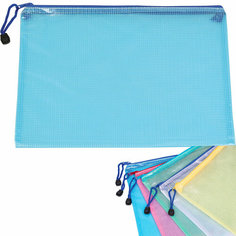 Папка-пакет А4 0,25 мм. для документов на молнии, цвета в ассортименте 80033 Centrum