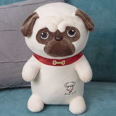 Мягкая игрушка Собака Мопс 35 см ТО МА ТО