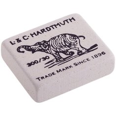 Ластик Koh-I-Noor "Elephant" 300/30, прямоугольный, натуральный каучук, 35,5*28,5*10мм, ч/б, 5 штук