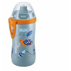 Поильник-непроливайка NUK First Choice Junior, 300 мл голубой