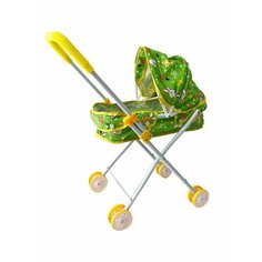 Коляска люлька для кукол "Милый кролик" Наша Игрушка