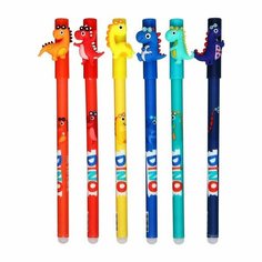 Ручка гелевая-прикол Дракоша микс, 36 штук Noname