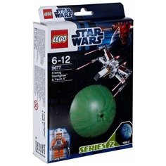 Конструктор LEGO Star Wars 9677 Истребитель X-Wing и планета Явин 4, 73 дет.