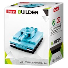 Конструктор SLUBAN Builder M38-B0795F Танк, 28 дет.