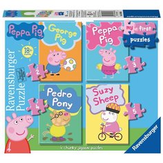 Набор пазлов Ravensburger Мой первый пазл: Свинка Пеппа, R06960, 5 дет.
