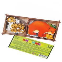 Игровой набор Нескучные игры Хищники на магнитах 8533, 12 дет.