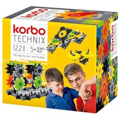 Конструктор Korbo Blocks 122 Техник, 122 дет.