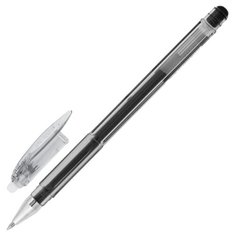 CROWN Ручка гелевая Erasable Jell, 0.5 мм (EG028), черный цвет чернил, 1 шт.