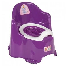 Горшок детский "Комфорт" фиолетовый Dunya Plastik