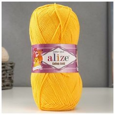 Пряжа "Cotton Gold" 55% хлопок, 45% акрил, 330м/100гр (216) Alize