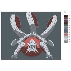 Картина по номерам Т 14 "Трехвостый Исобу", 40х50 см Brushes Paints