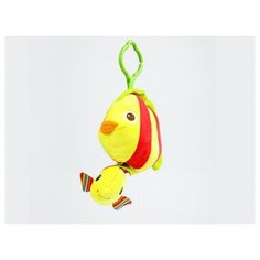 HW161T Мягкая игрушка погремушка 3в. (12х20х10см) ИНТЭК