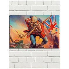 Картина по номерам Музыка Iron Maiden - 6303 Г 60x40