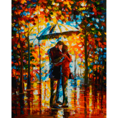 Белоснежка Картина по номерам "Поцелуй в парке" (208-AB), 50 х 40 см, разноцветный