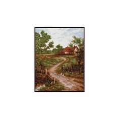 Утро в деревне, набор для вышивания Палитра