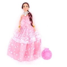 Игрушка Кукла в красивом платье 28 см. арт. 2081266 With&Out
