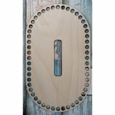Dastl Крышка для корзины, прямоугольник с закруглённым углом, 25*15 см