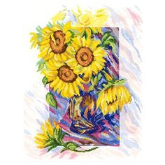 Набор для вышивания RTO "Солнце на столе", 22x29 см