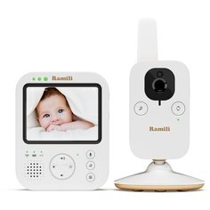 Видеоняня Ramili Baby RV200, белый/золотой