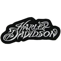 Нашивка, патч, шеврон "Harley Davidson" 80x35mm PTC262 22 ПИНГВИНА