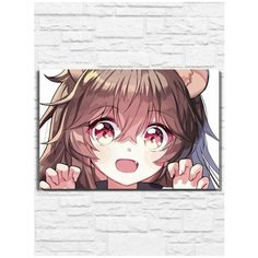 Картина по номерам на холсте Аниме Восхождение героя щита (Рафталия) - 9335 Г 60x40