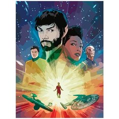 Картина по номерам на холсте Сериал звёздный путь дискавери 5328 30x40