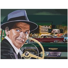 Картина по номерам на холсте Фрэнк Синатра - 106