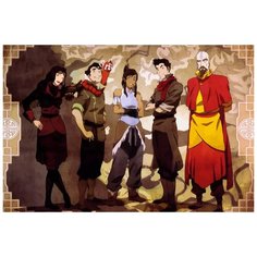 Картина по номерам на холсте Аниме Аватар 5469 60x40