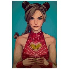 Картина по номерам на холсте Аниме JOJO - 6201 В 60x40