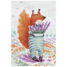 Набор для вышивания Klart "Лаванда для нее", 13x18,5 см