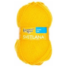 Пряжа Svetlana (Светлана) 50% шерсть, 50% акрил 250м/100гр (216 канарейка)