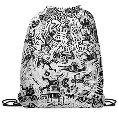 Сумка-мешок для обуви с принтом Gorolla