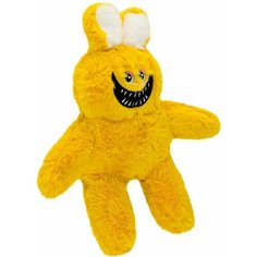 Мягкая игрушка Huggy Wuggy: Мистер Хоппс желтая (30 см) Kids Choice