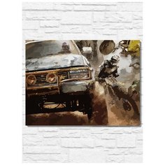 Картина по номерам на холсте игра Motorstorm Апокалипсис (PS, Xbox, PC, Switch) - 11087 Г 30x40