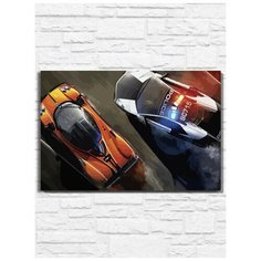 Картина по номерам на холсте игра Need for speed hot pursuit (PS, Xbox, PC, Switch) - 9757 Г 30x40