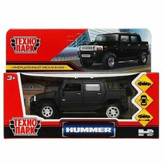 Модель HUM2PICKUP-12MAT-BK HUMMER H2 PICKUP матовый в коробке Технопарк