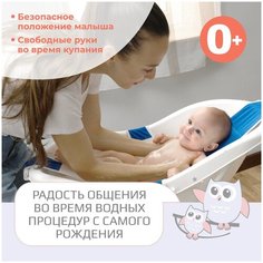 Гамак для купания новорожденных Kidwick Релакс, красный