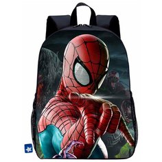 Рюкзак Человек-паук Spider-Man (черный, 14 л, 28х13х39 см) Star Friend