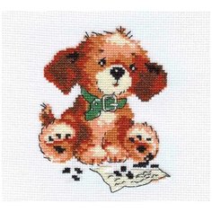 Набор для вышивания "Тоша" 10х13 см Алиса