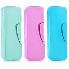 Пенал пластиковый, цвета прованса, ассорти непрозрачный Проф Пресс